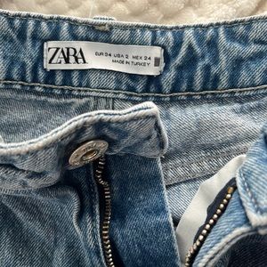 zara jeans medium wash